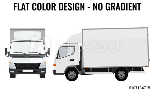 Truck Front Vector at GetDrawings | Free download