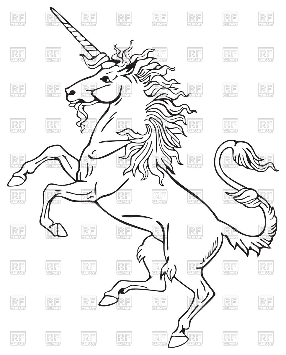 Unicorn Vector Art At Getdrawings 