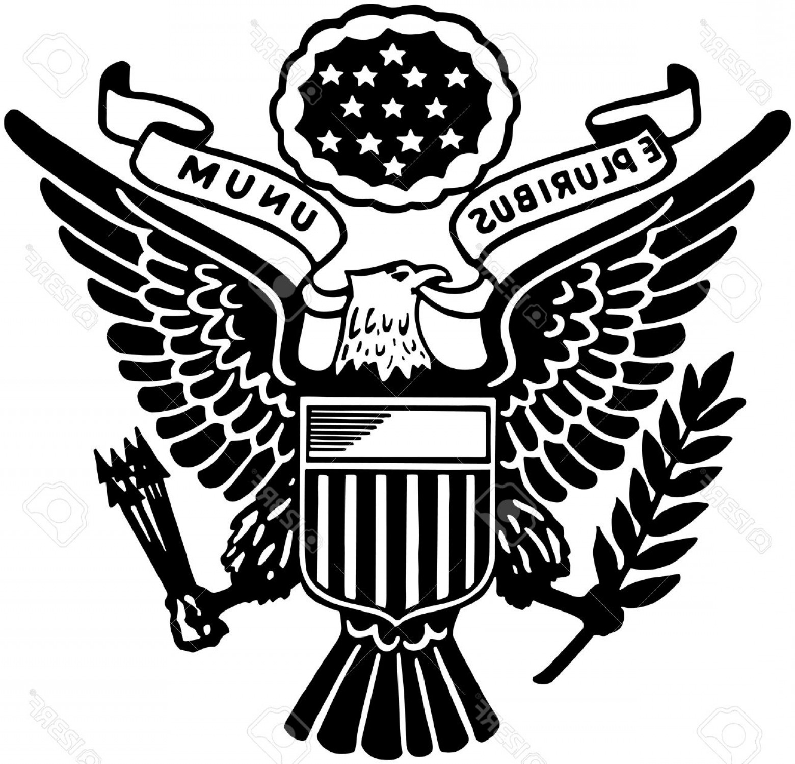 United States Seal Vector At Getdrawings 