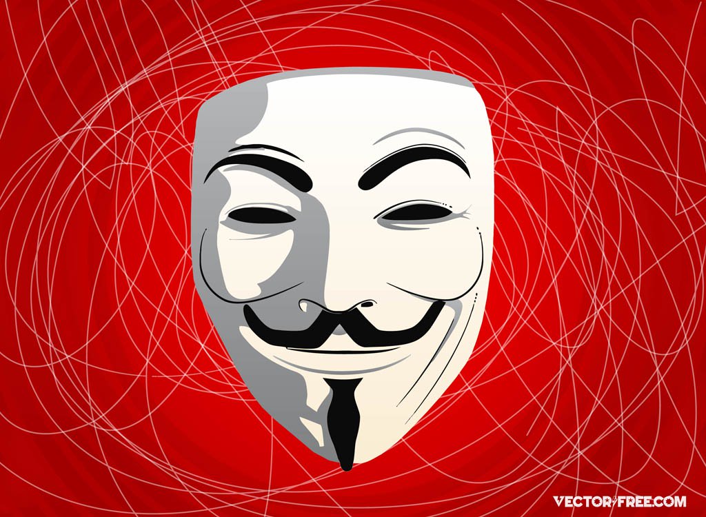 V For Vendetta Mask Vector At Getdrawings Free Download