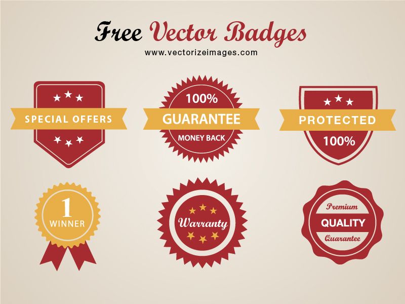 badge illustrator download