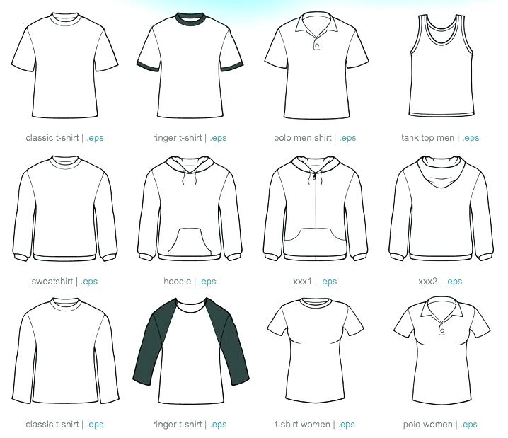 blank fashion design template