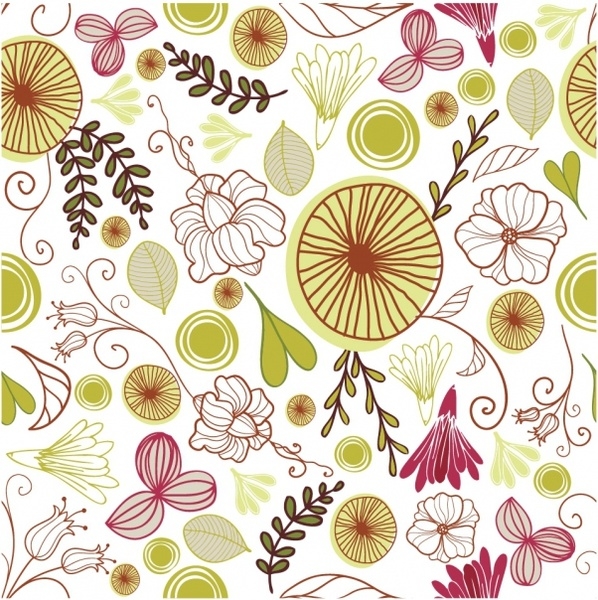 floral patterns illustrator free download