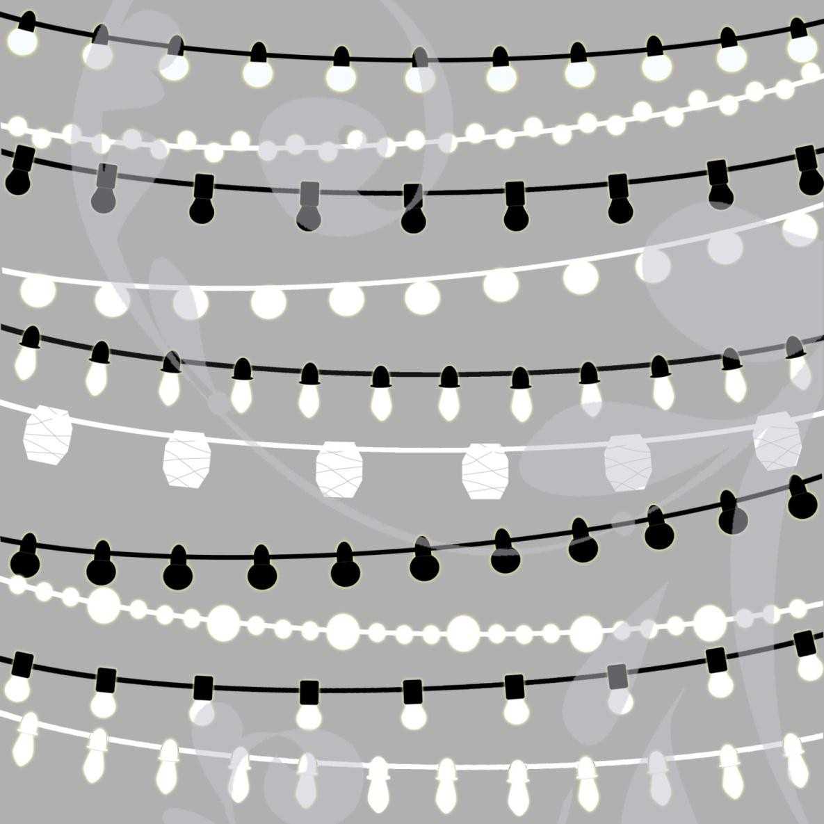 Vector String Lights at GetDrawings | Free download