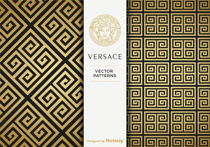 versace pattern vector