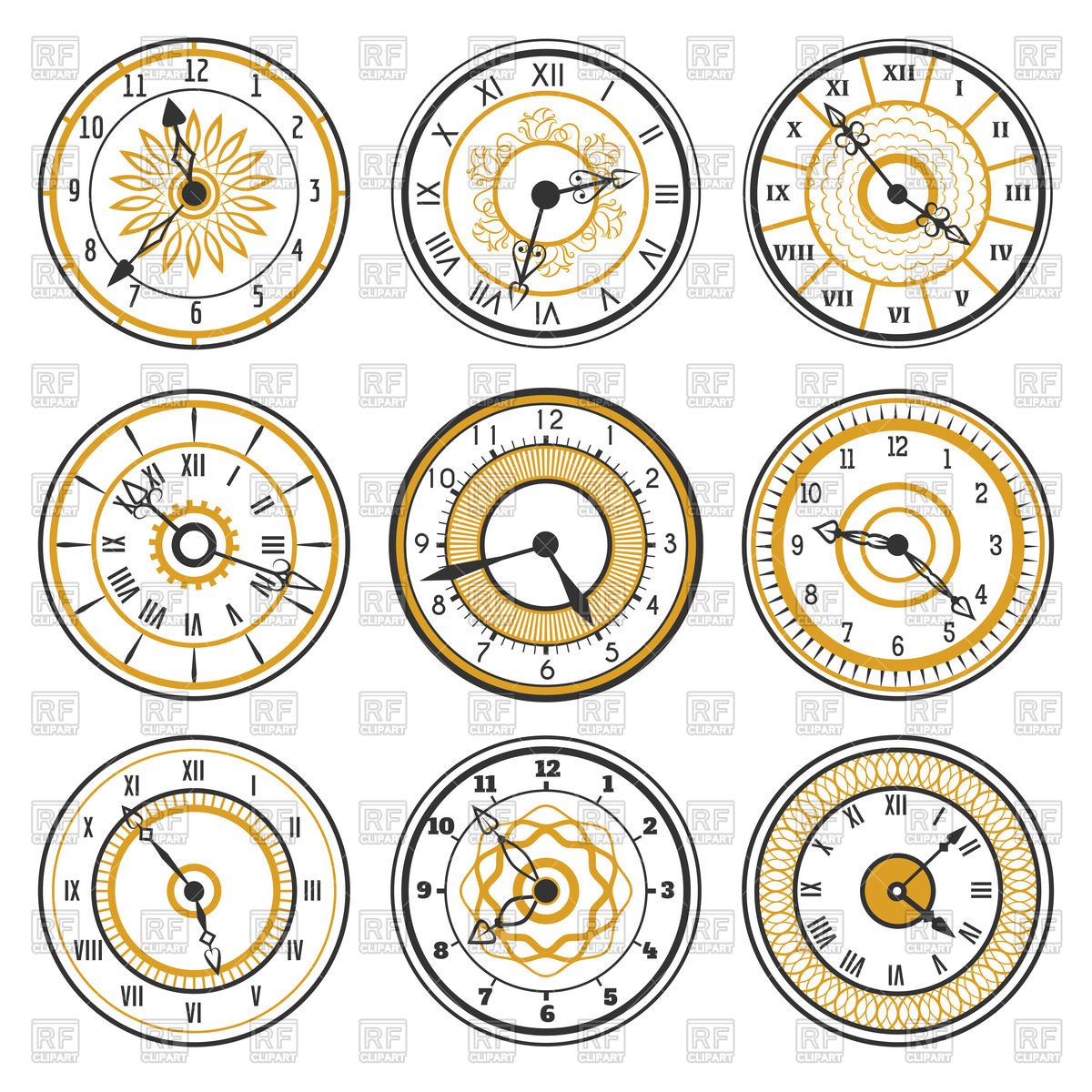 Watch Face Vector at GetDrawings | Free download