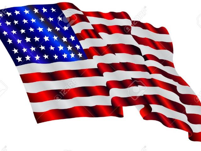 Waving American Flag Vector At GetDrawings | Free Download