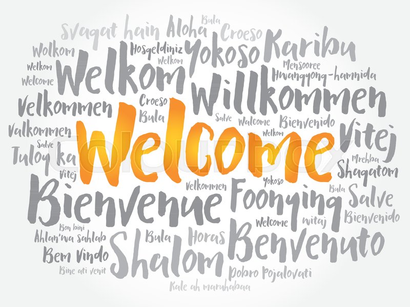 Printable Welcome In Different Languages Printable World Holiday