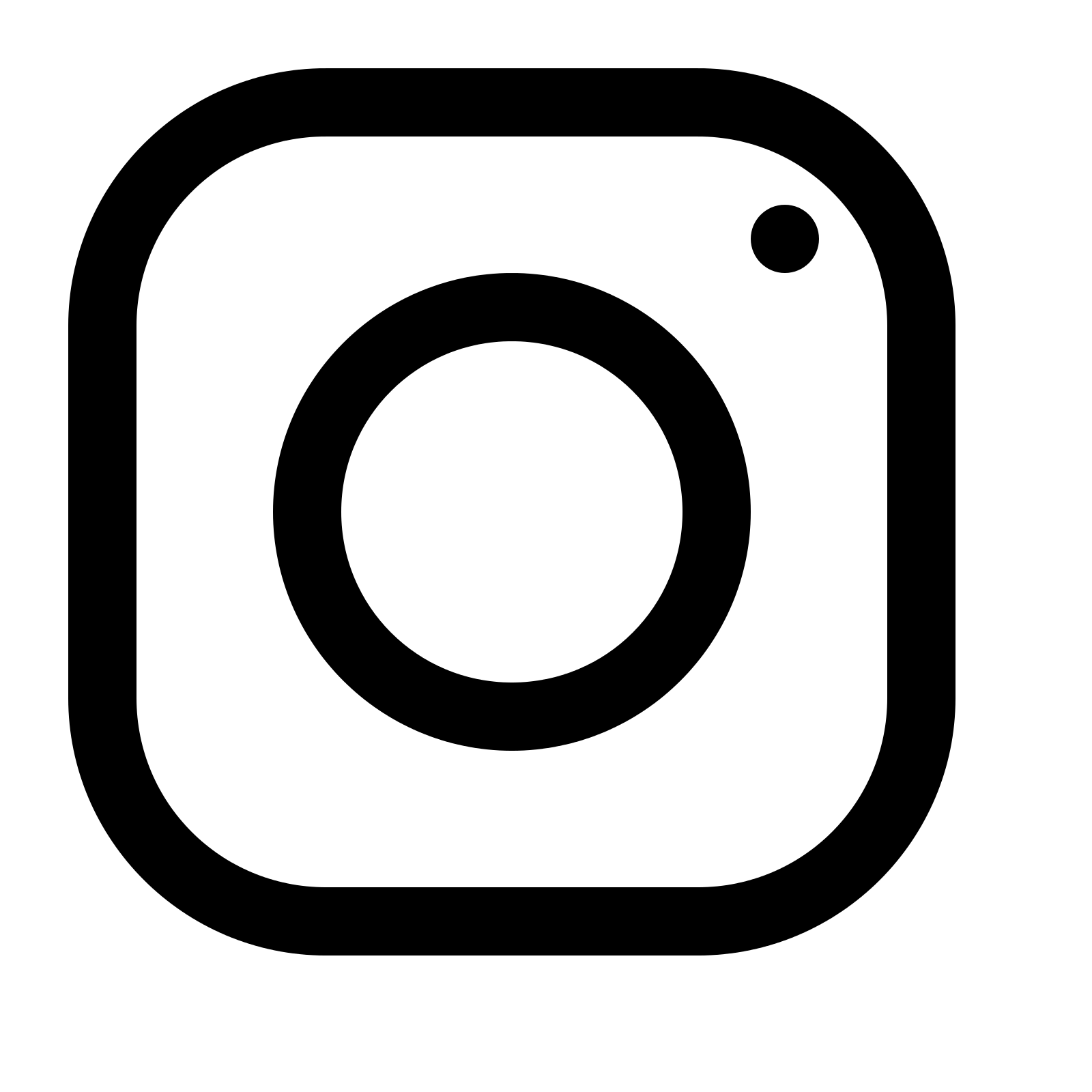 white instagram logo vector