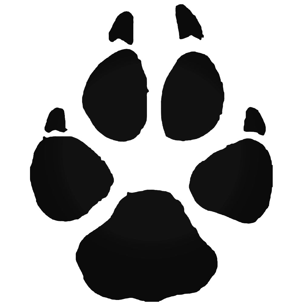 Wolf Paw Print Vector at GetDrawings | Free download