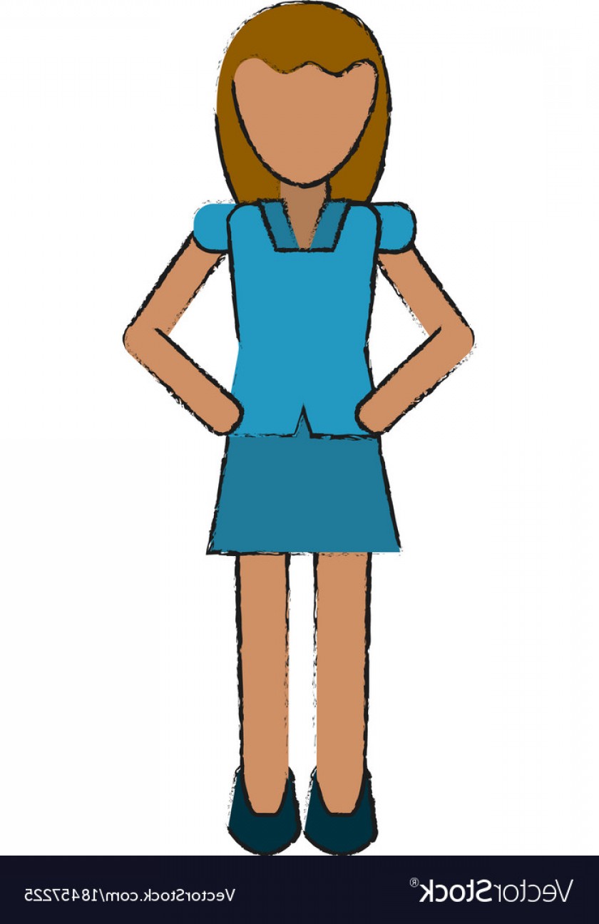 Woman Body Vector At Getdrawings 