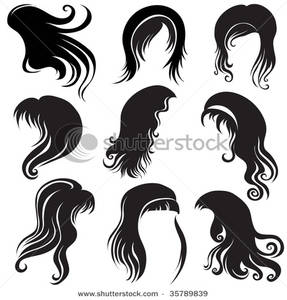 The Best Free Hair Vector Images Download From 1323 Free Vectors