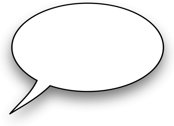 600x434 Cartoon,speech Bubble Free Vector In Open Office Drawing Svg