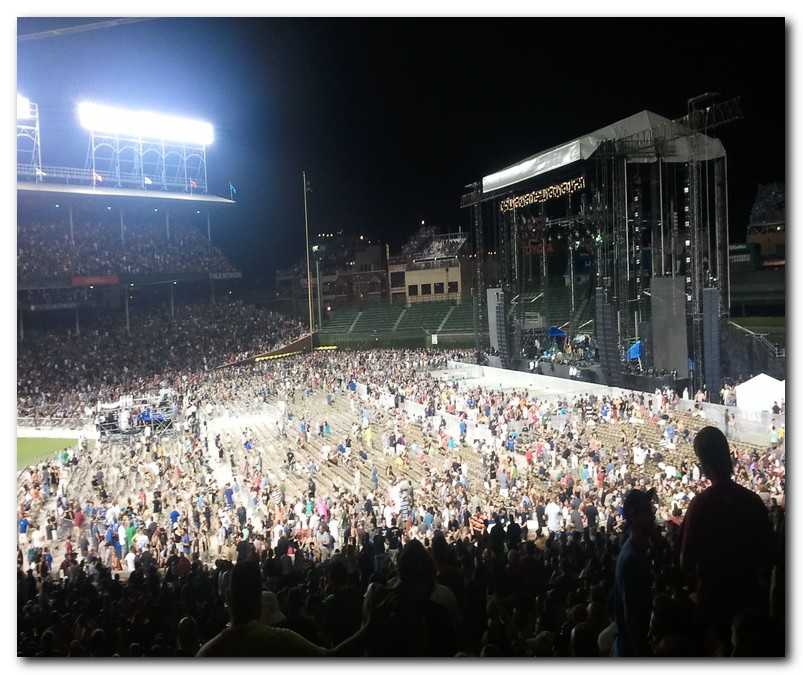 Wrigley Field Pearl Jam Concert Seating Chart