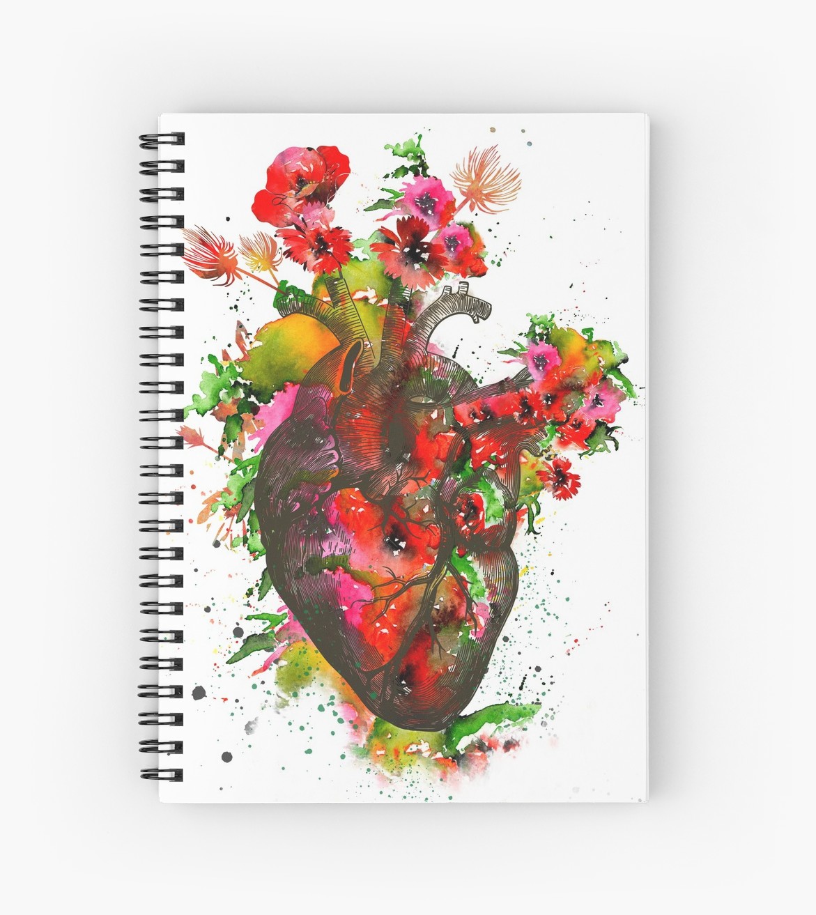 Watercolor Heart Background Heart Papers