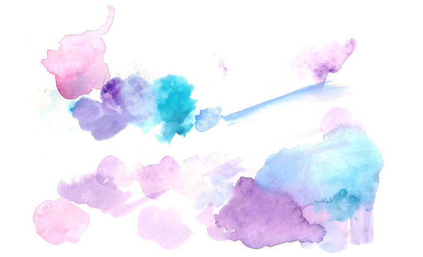 water color drips purple
