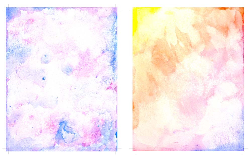 Free Printable Watercolor Notebook Covers - Eighteen25