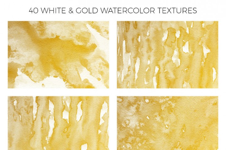 Comparing Gold Watercolors 