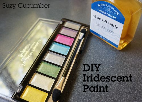 Watercolor Butterfly and Iridescent Medium Painting Tutorial 