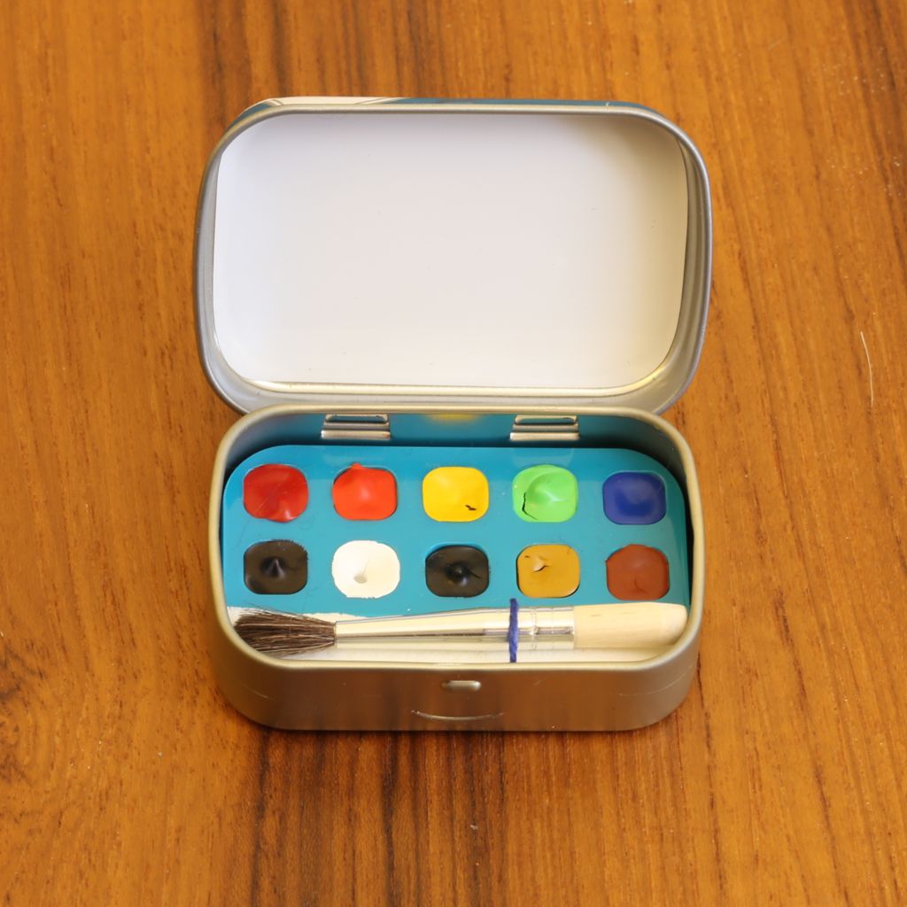 Movable Pallet Altoid Tin Watercolor Set : 12 Steps (with Pictures