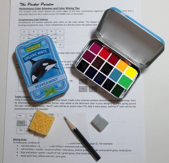 Jack Richeson Mini Watercolor Set 8