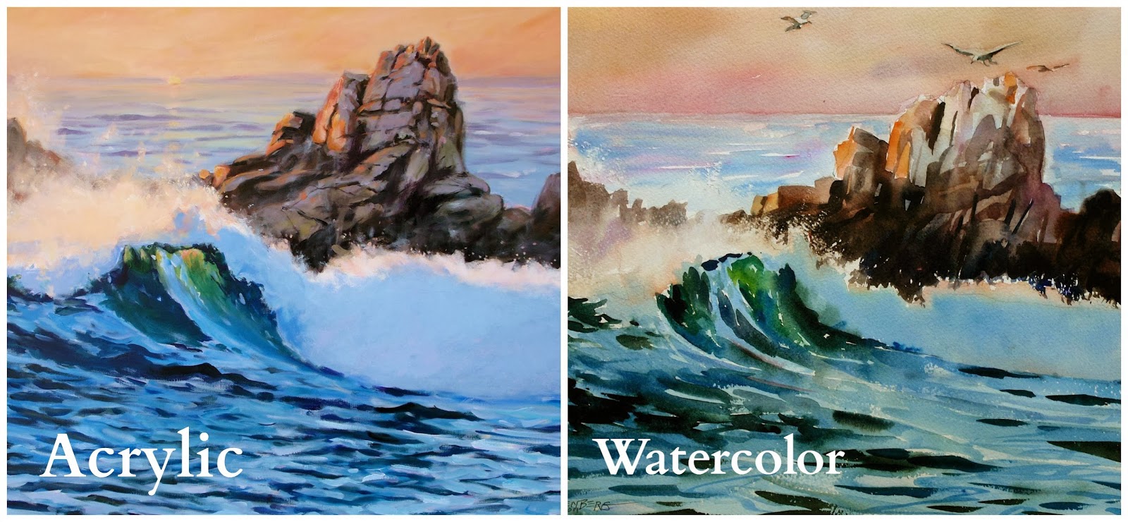 Choosing Watercolor Paints: In a Tube vs. In a Pan