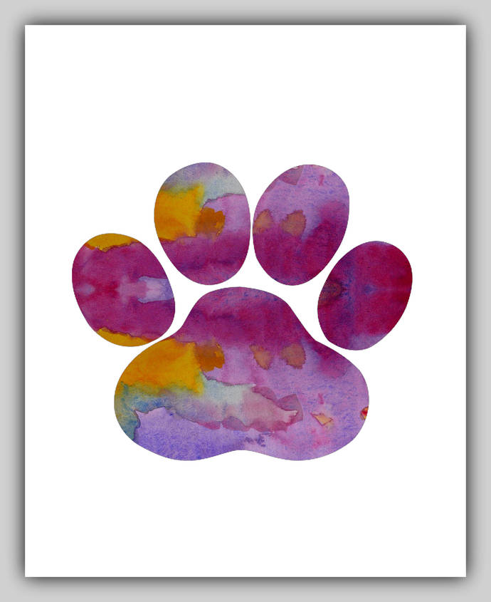 The best free Paw print watercolor images. Download from 9312 free
