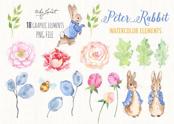 Peter Rabbit Watercolor at GetDrawings | Free download