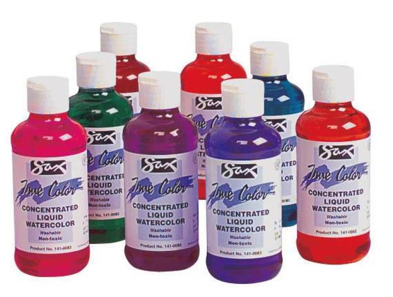 All About Liquid Watercolor Paints