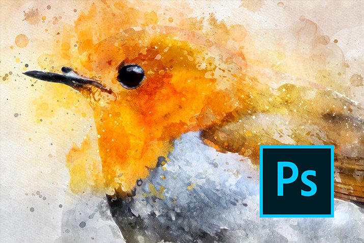 watercolor artist photoshop action free download