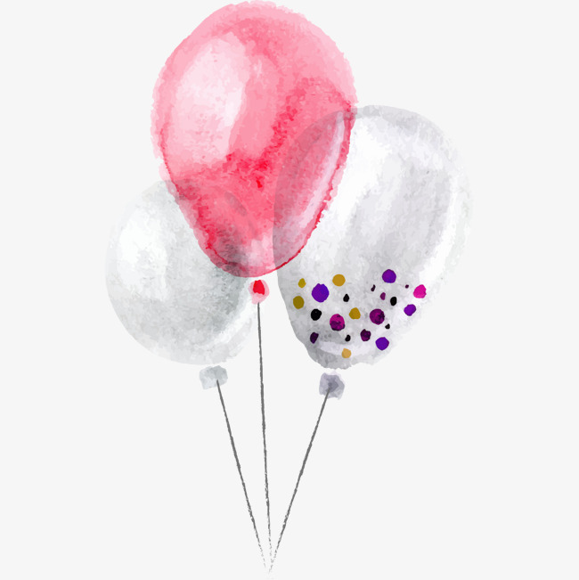 Watercolor Balloons At Getdrawings Free Download