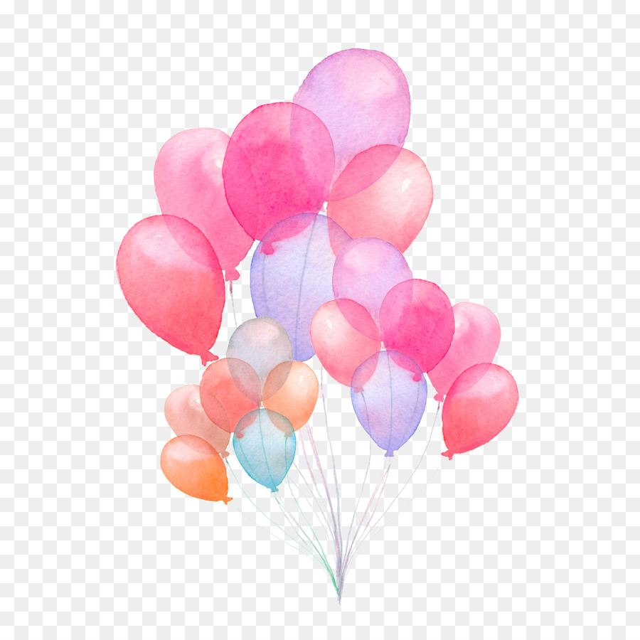 Watercolor Balloons at GetDrawings | Free download