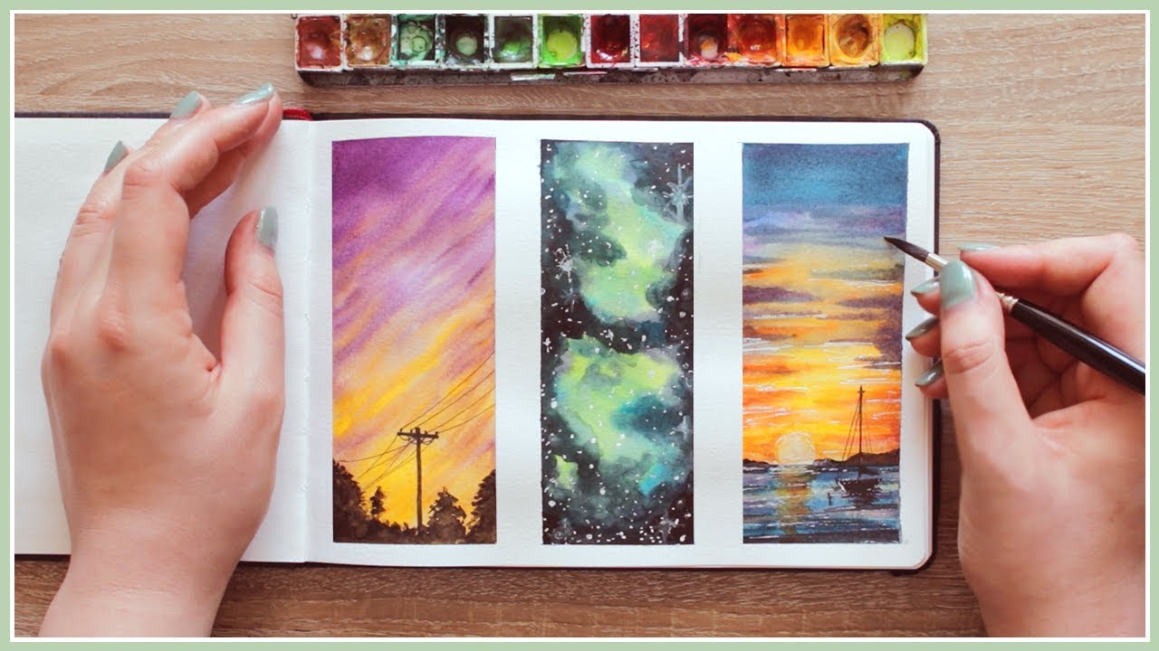 10 Easy Watercolor Painting Ideas for Spring