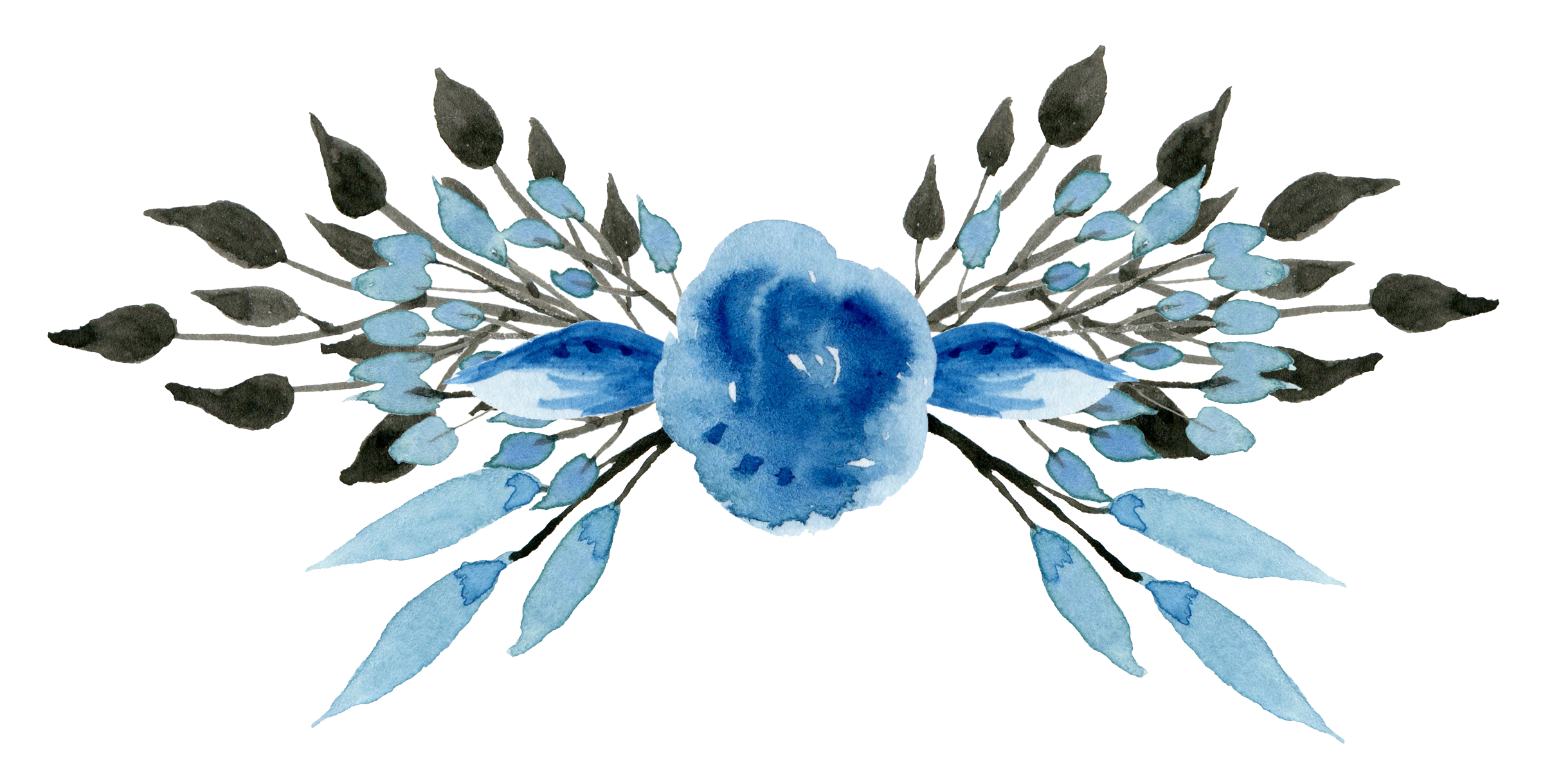 Dusty Blue Flowers Png / Dusty Blue Png Etsy / When designing a new