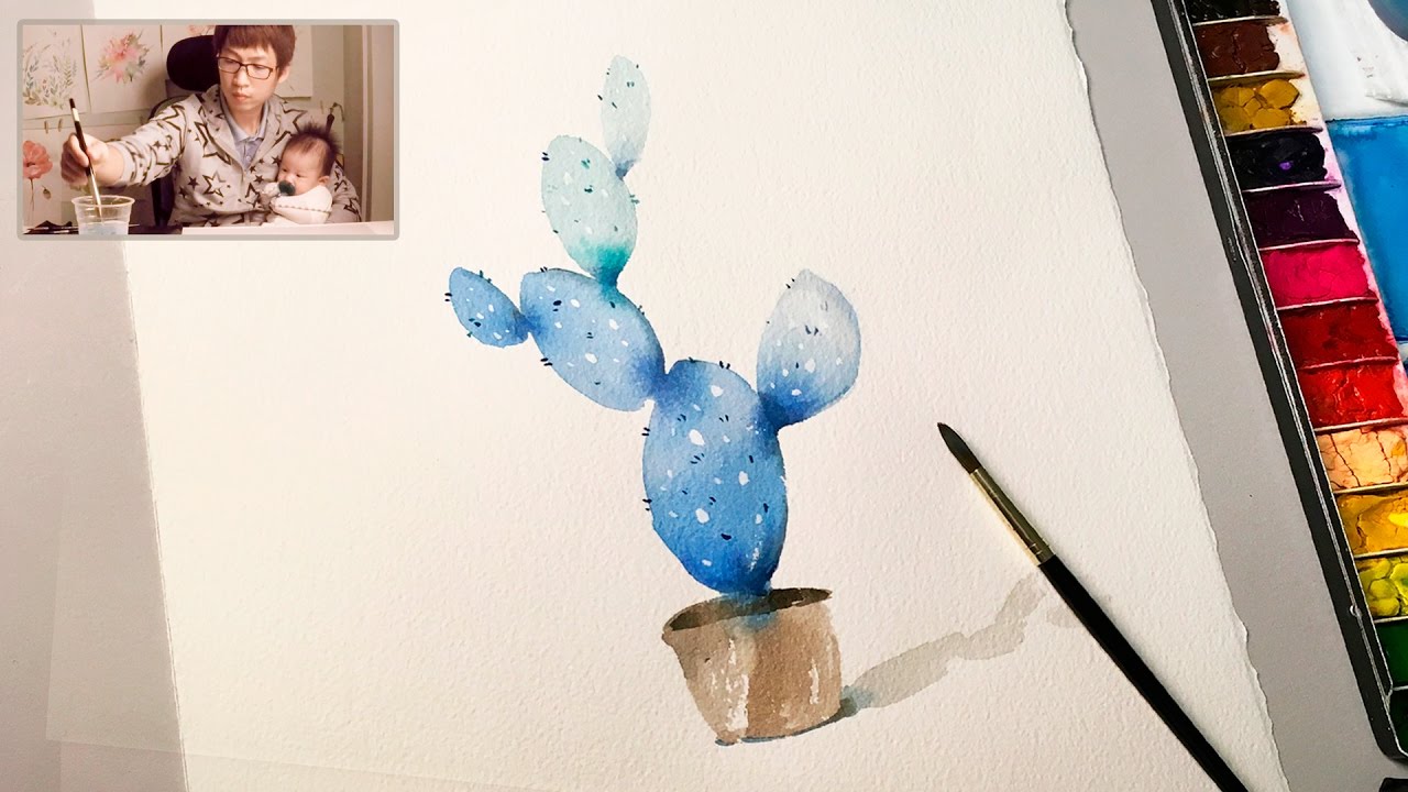 12 Easy Watercolour Painting Tutorials for Beginners