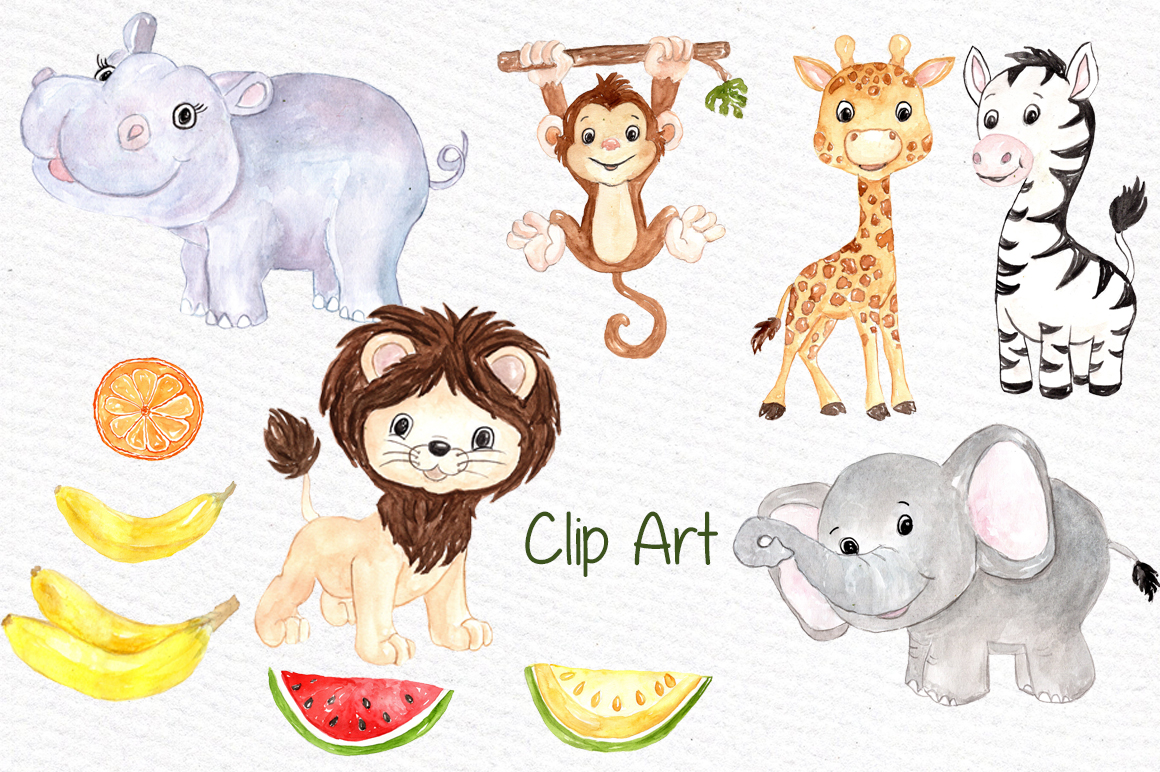 The best free Safari watercolor images. Download from 94 free