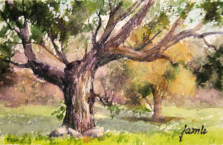 Hudson Valley Sketches - : More Watercolor and Gouache Palette Talk