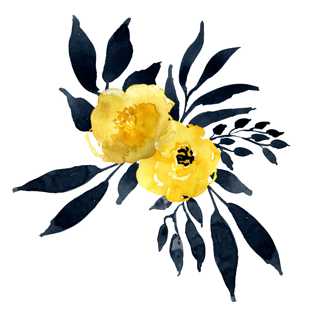 1024x1043 Watercolor Yellow Flower Free Download Png Files.