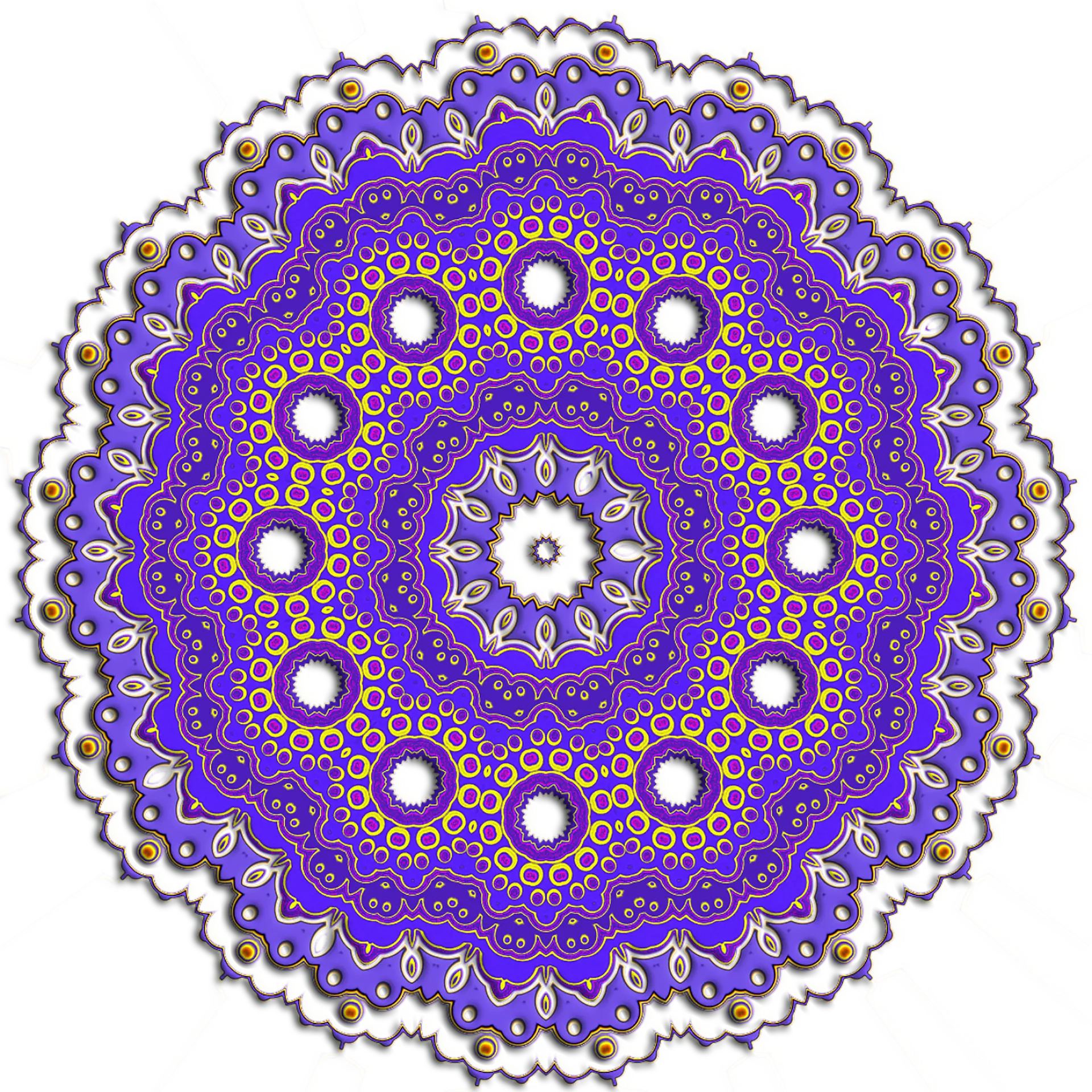 purple mandala