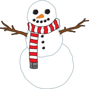 300x298 Free Snow Man Clipart Image 0071 0809 2609 4625 Weather Clipart