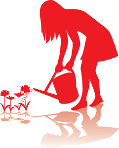 241x300 Gardening Clipart Image