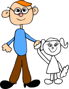 231x297 Me And Dad Clipart