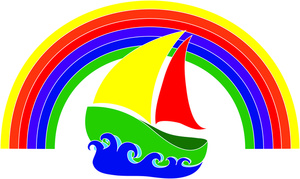 300x179 Top 80 Rainbow Clip Art