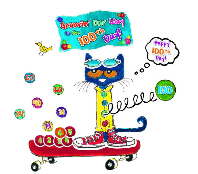 646x568 Edupress Pete The Cat 100 Days Of School Bulletin Board Set, Set
