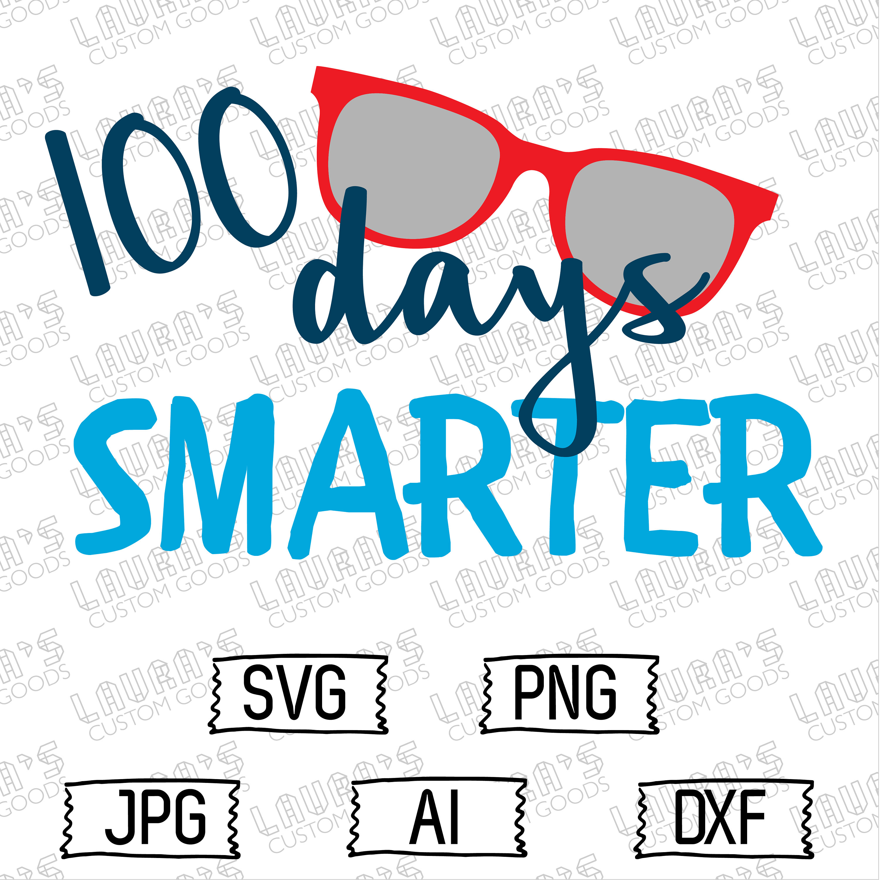 3000x3000 One Hundred Days Of School Svg 100 Days Of School Svg 100