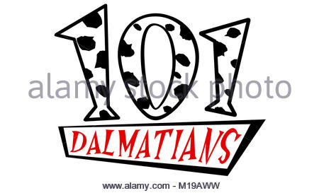 450x273 101 Dalmatians Dog Illustration Cartoon Puppies Stock Photo