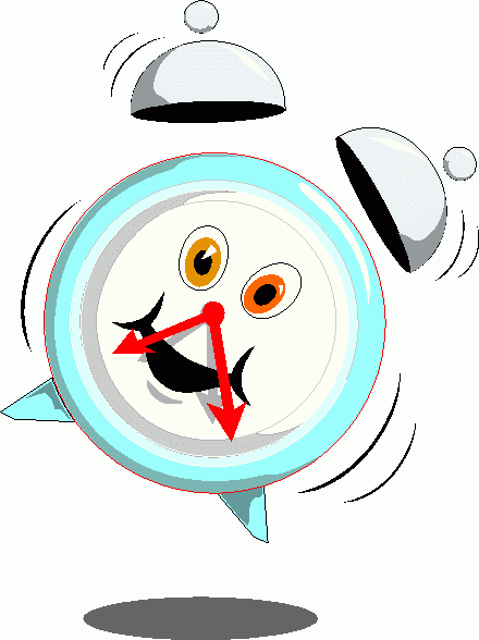 440x588 Clip Art Cartoon Clock Clipart