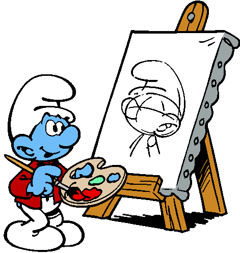 471x497 The Smurfsles Schtroumpfs Clip Art Cartoon Clip Art