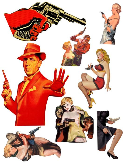540x700 1920s Mob Clip Art Cliparts