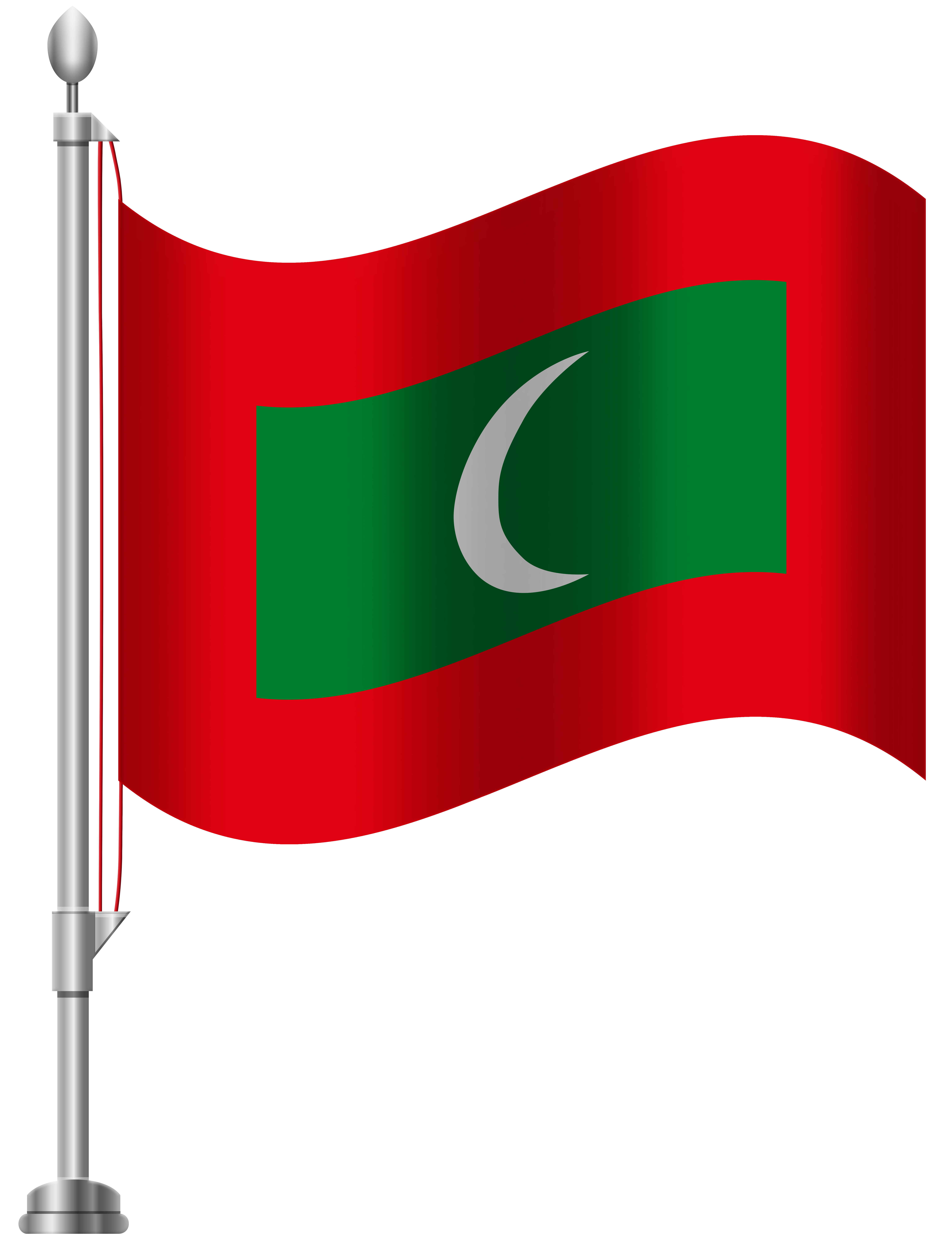 6141x8000 Maldives Flag Png Clip Art